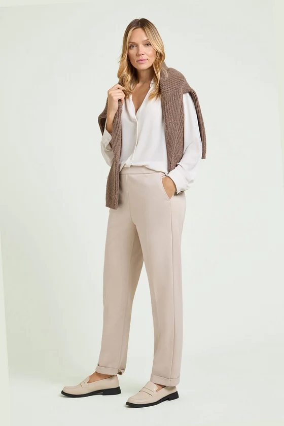 PANTALONI PULL-ON CHINOS IN PUNTO MILANO