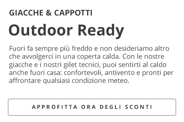 Pronto per l'outdoor: Assicurati lo sconto ora!