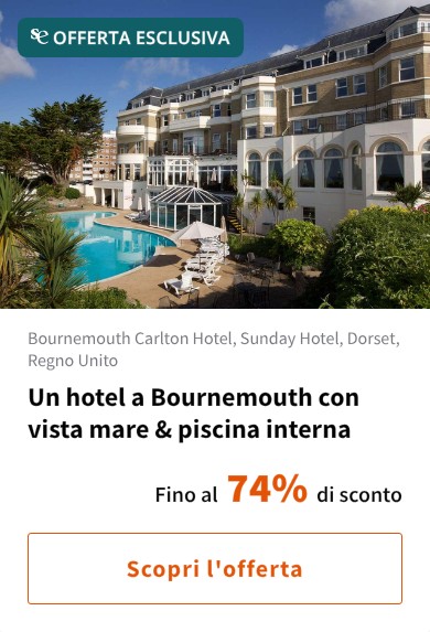 Un hotel a Bournemouth con vista mare &amp; piscina interna