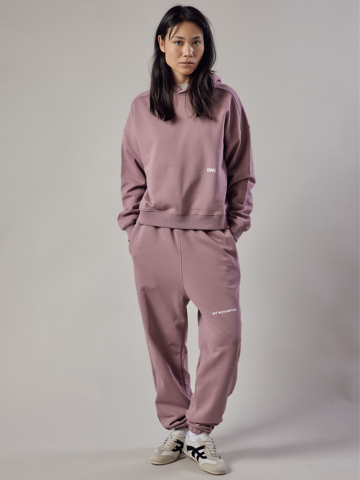 Joggers Loose Fit Unisex Dusty Pink