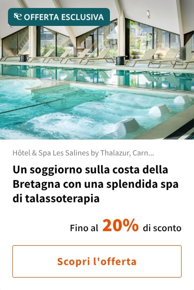 Un soggiorno sulla costa della Bretagna con una splendida spa di talassoterapia