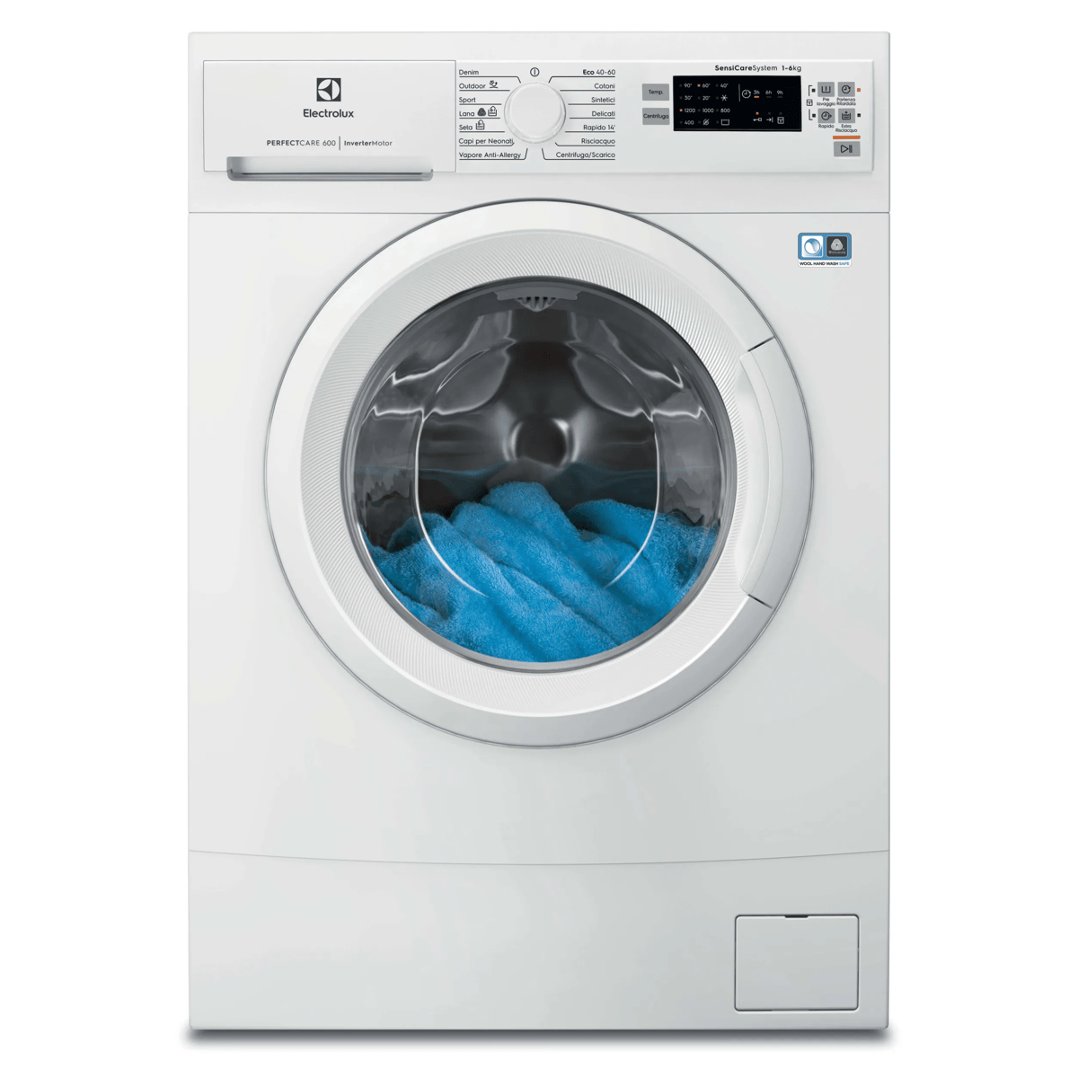 Lavatrice serie 600 SensiCare 6 kg 1200 giri