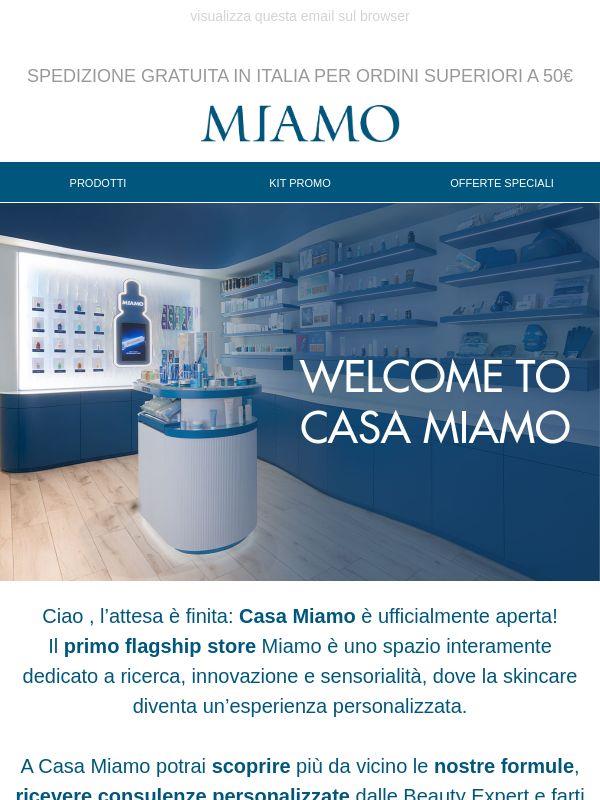 💙 Apre Casa Miamo: vieni a vivere un'experience esclusiva!