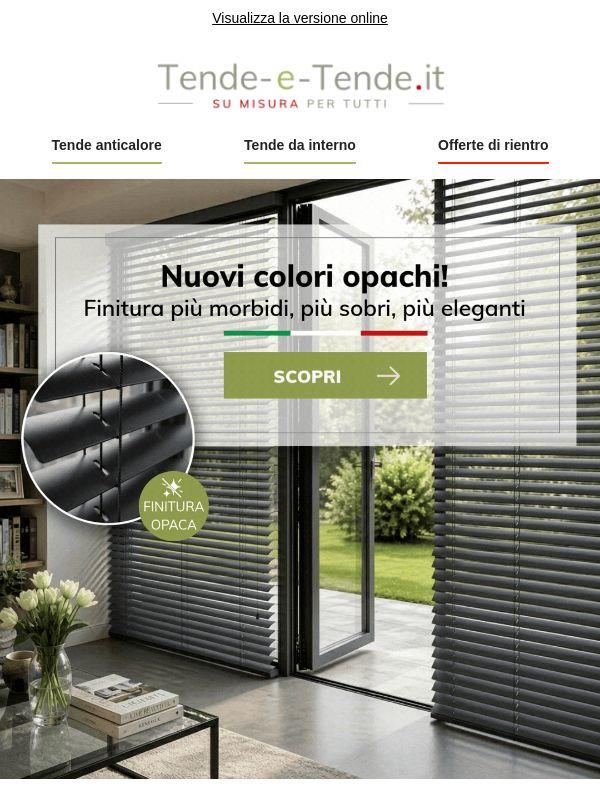 Nuovi colori opachi: scoprili subito