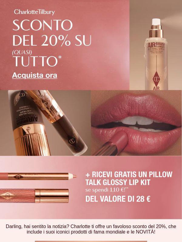 Per la prima volta in promozione! SCONTO DEL 20% su quasi tutto! 🔈💫