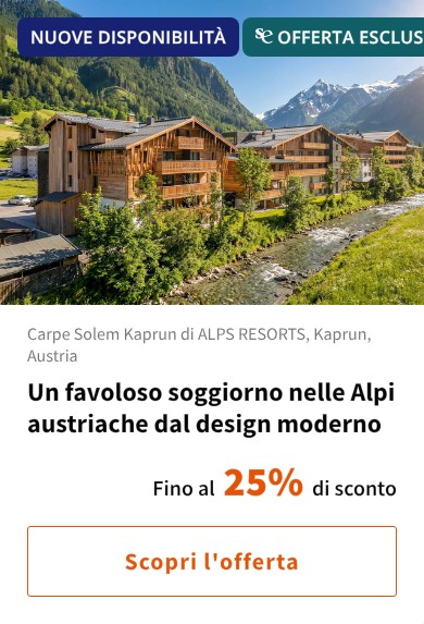 Un favoloso soggiorno nelle Alpi austriache dal design moderno