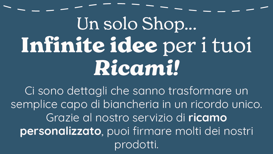 Infine idee per i tuoi Ricami!