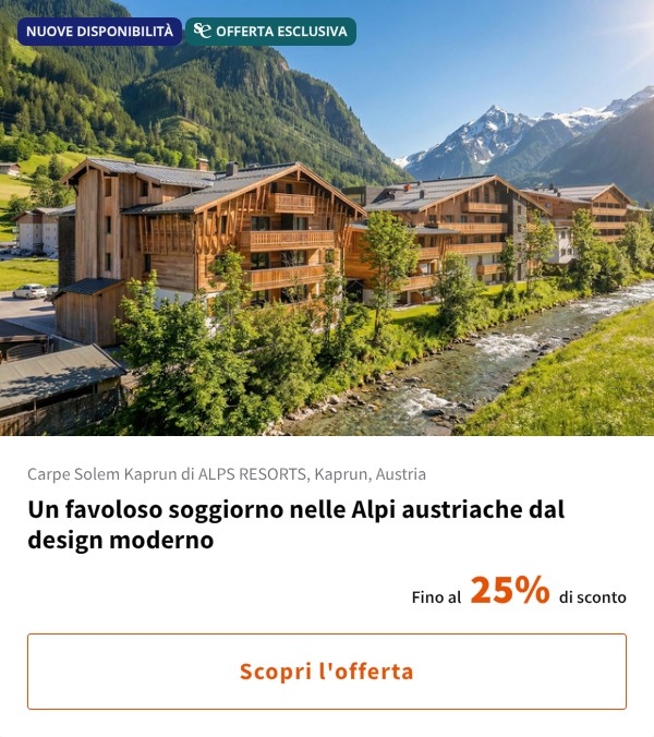 Un favoloso soggiorno nelle Alpi austriache dal design moderno