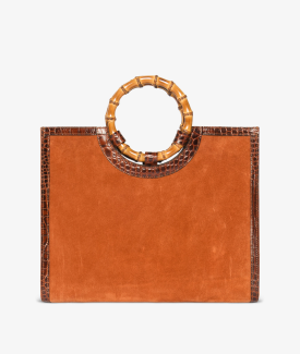 Borsa a mano Bamboo Large Deluxe Arancione