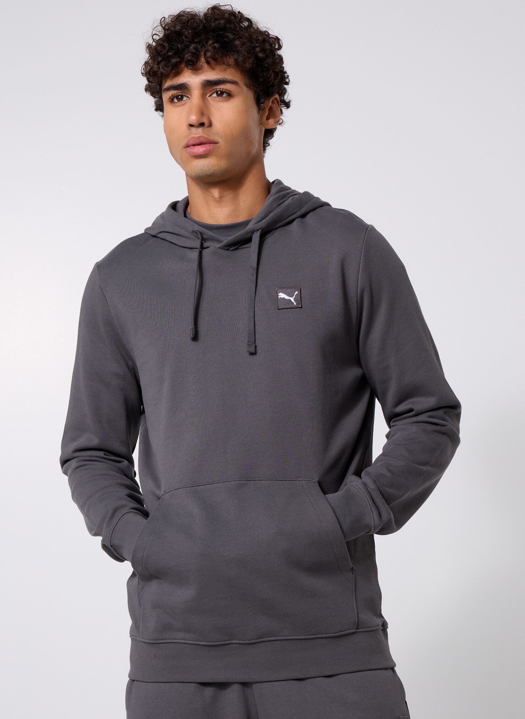 Puma Sweats &agrave; capuche ESS ELEVATED Hoodie TR homme bleu