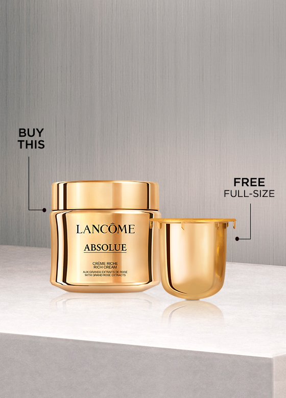 BUY ABSOLUE RICH CREAM (2.0 OZ) GET A FREE ABSOLUE RICH CREAM REFILL (2.0 OZ) A $240 VALUE! USE CODE FALLFRESH SHOP NOW