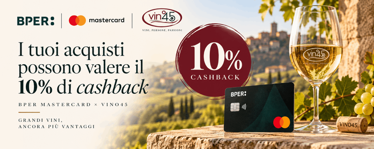 Offerta BPER Mastercard e Vino45