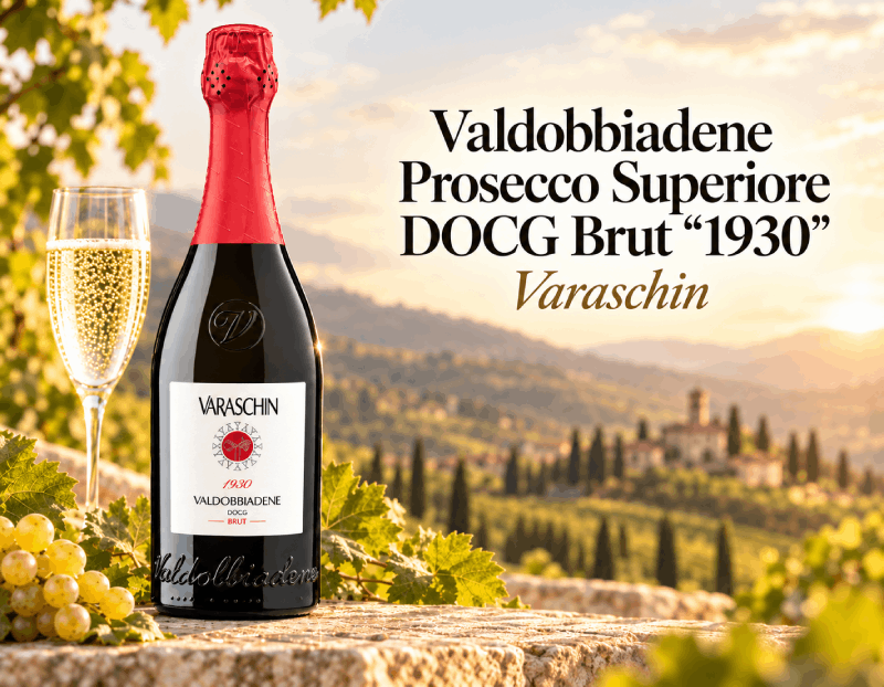 Valdobbiadene Prosecco Superiore DOCG Brut '1930' Varaschin 750 ml