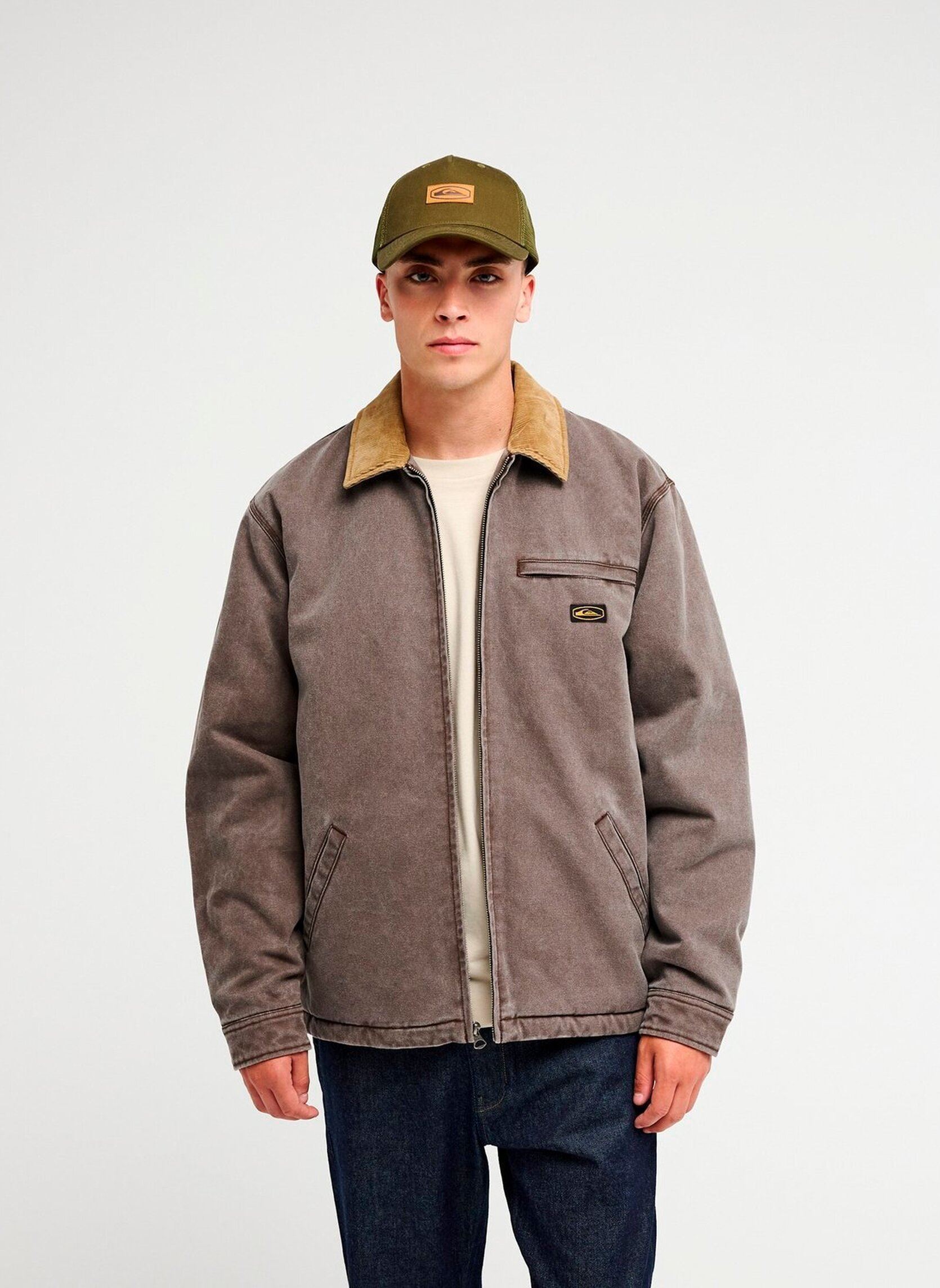 Quiksilver Vestes et manteaux Shaper Pad homme marron