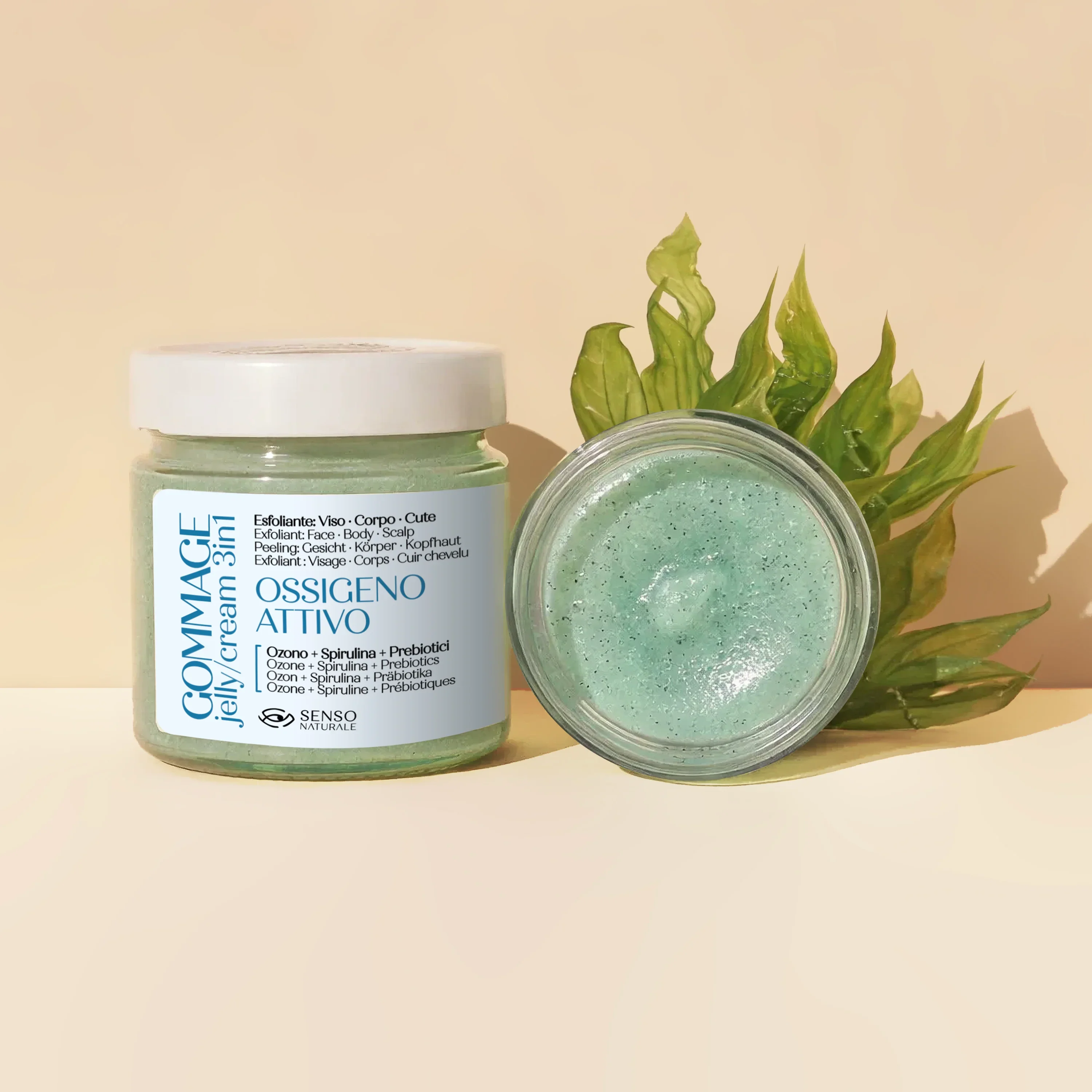 Image of Gommage Jelly Cream OSSIGENO ATTIVO - 3 in 1 Viso e Corpo