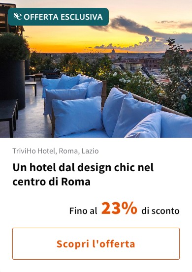 Un hotel dal design chic nel centro di Roma