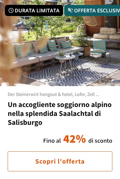 Un accogliente soggiorno alpino nella splendida Saalachtal di Salisburgo