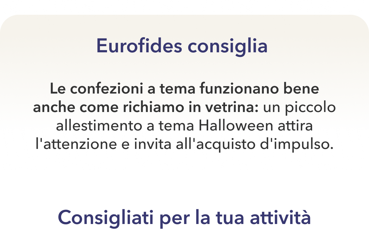 Consigliati per la tua attività