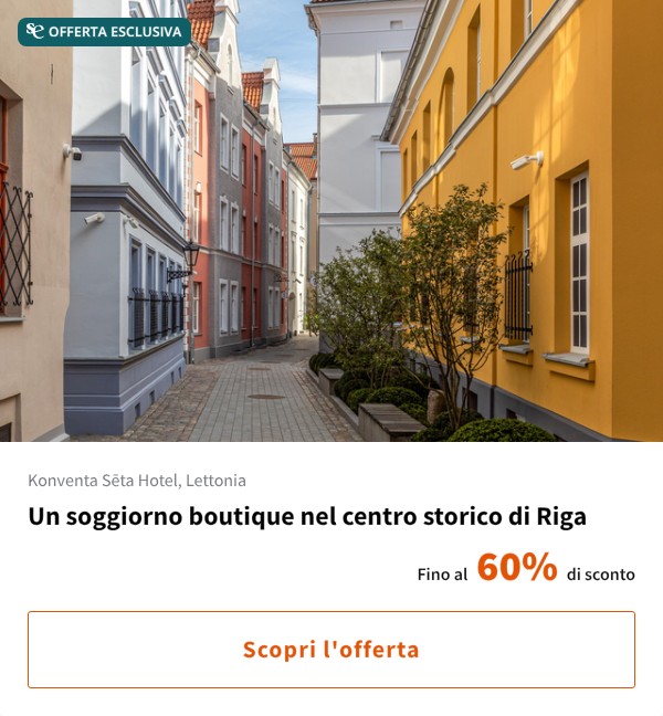 Un soggiorno boutique nel centro storico di Riga