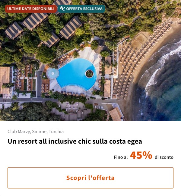 Un resort all inclusive chic sulla costa egea