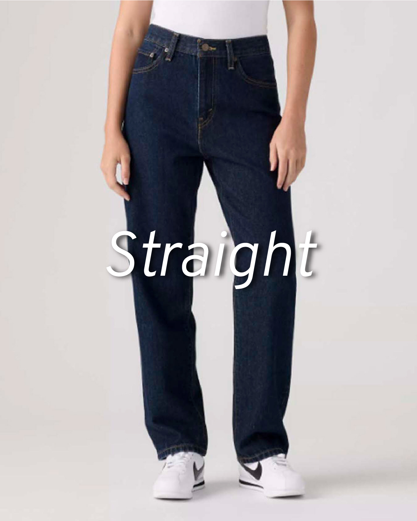 Acquista Jeans Straight Donna