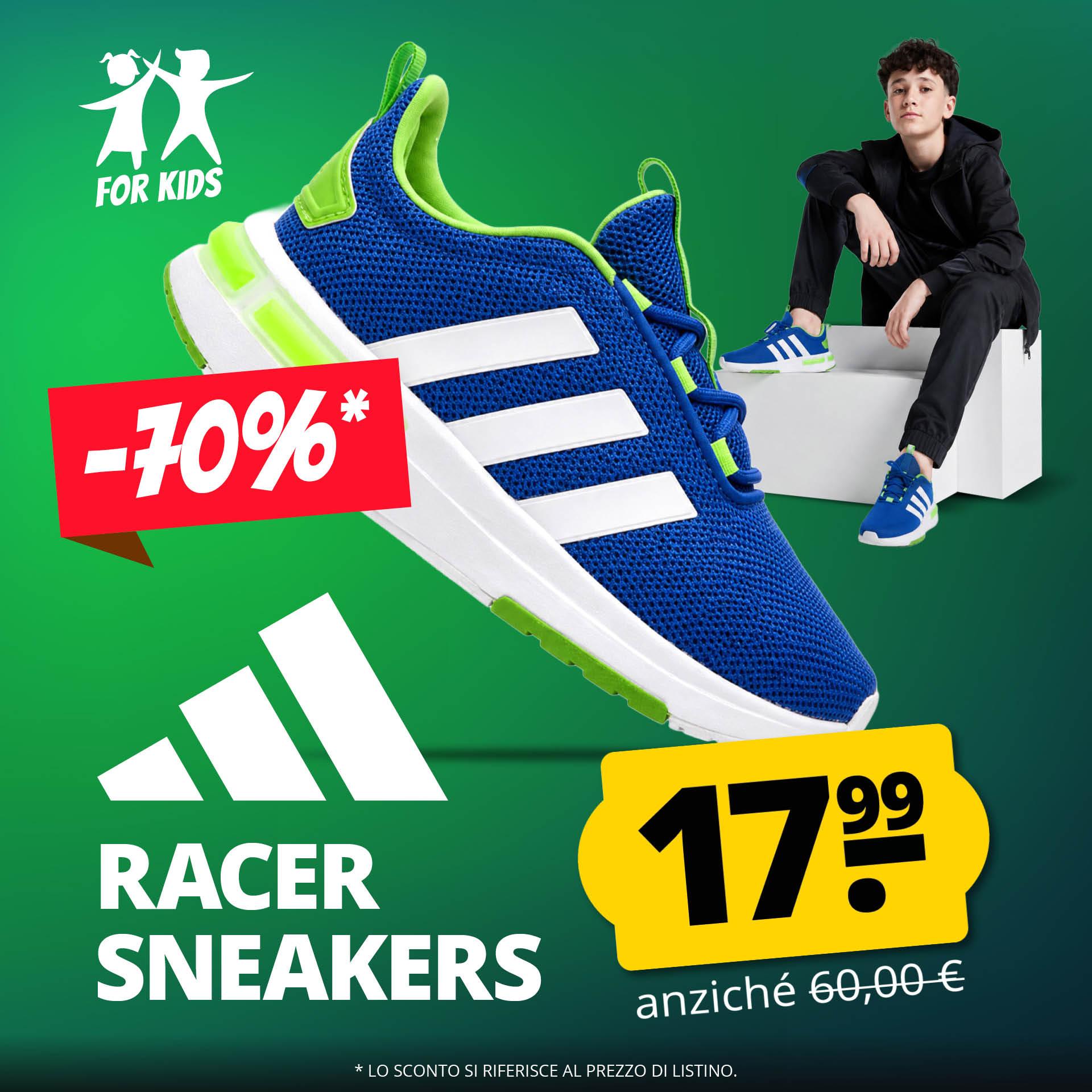 adidas racer tr bambini scarpe