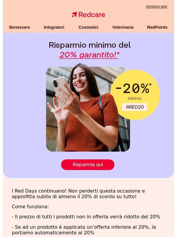 ⏰ Ultime 24 ore: almeno il -20%
