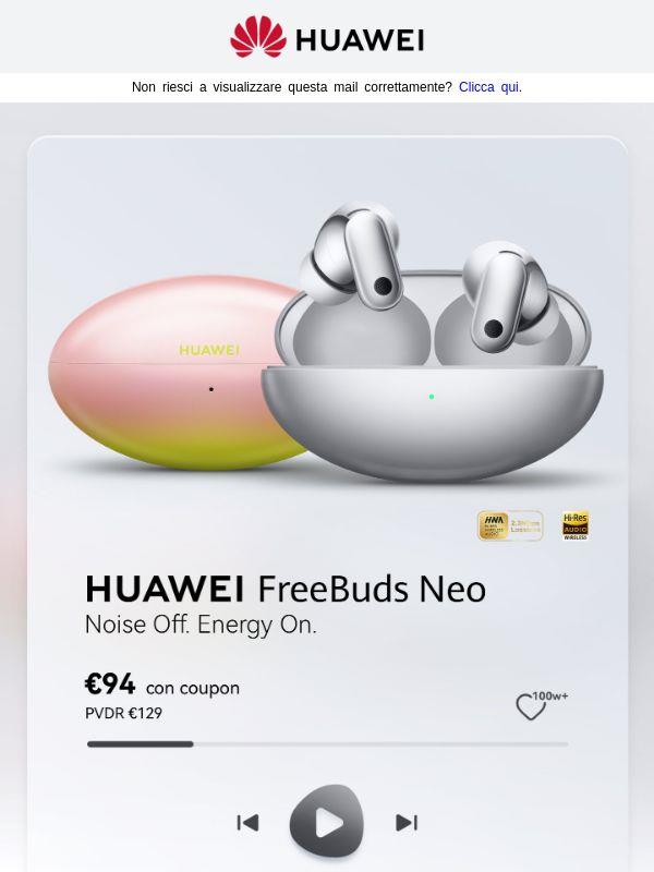 🚀Le nuove HUAWEI FreeBuds Neo sono arrivate.