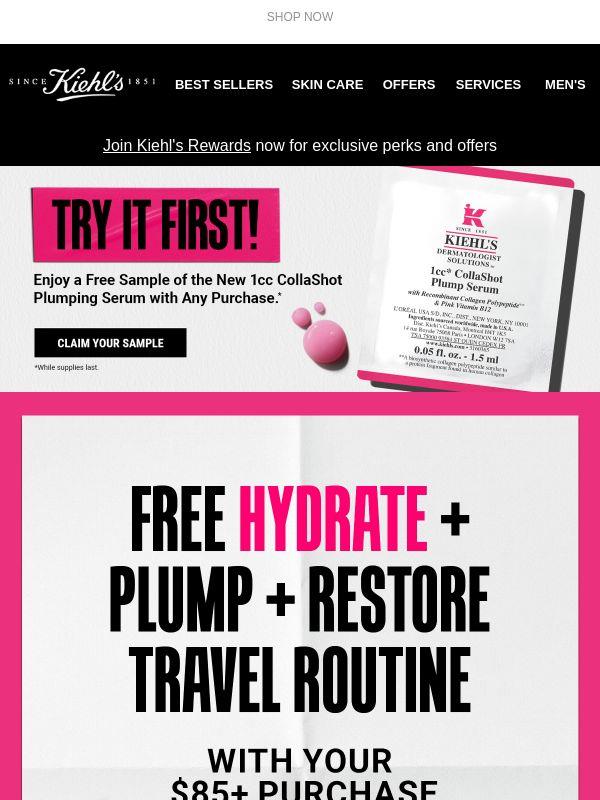 Your FREE Hydrate, Plump & Restore Gift is Waiting 🎁
