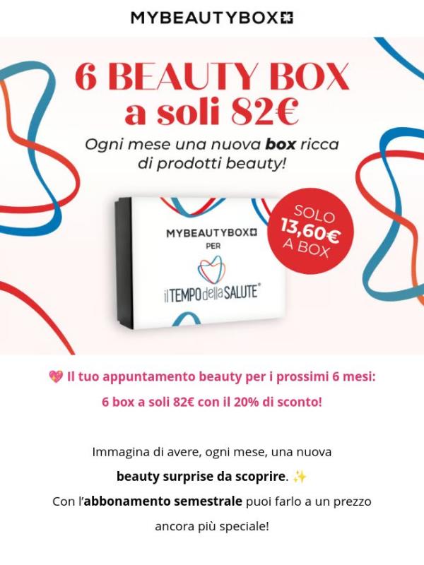 🎁 6 beauty box a soli 82€? Sì, proprio così! 😍