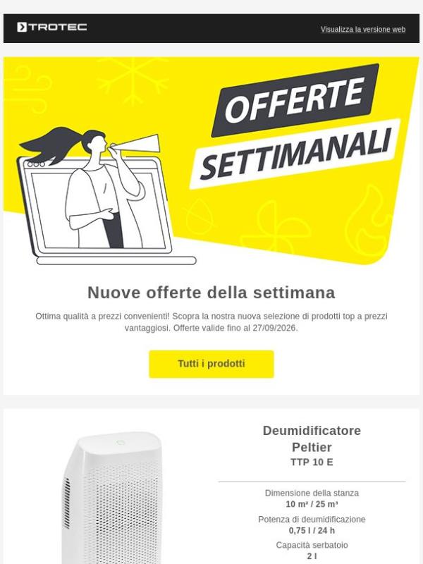 ✨ Nuove offerte della settimana