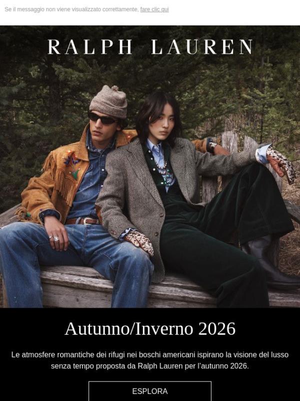 Scopri la collezione Autunno/Inverno 2026