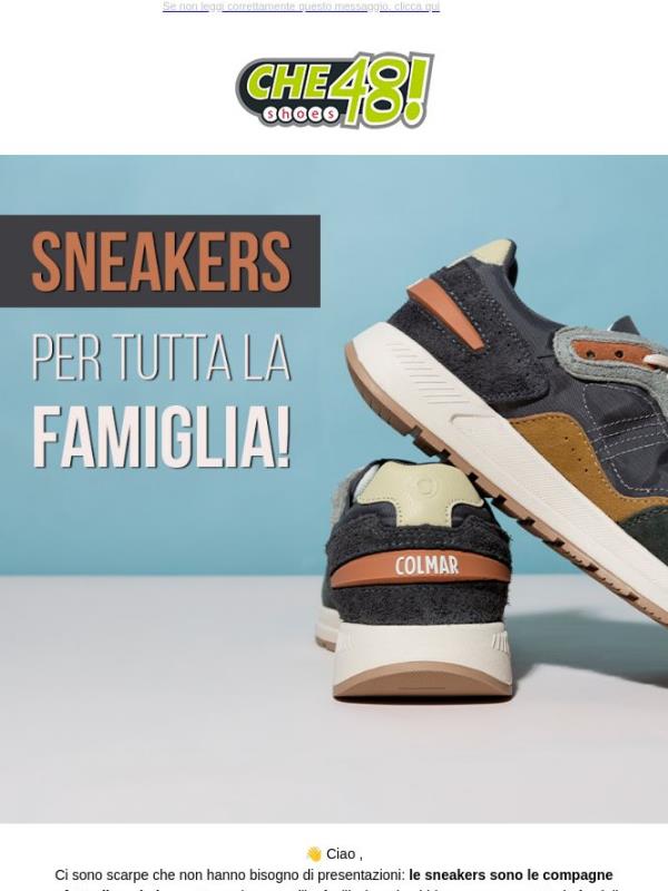 👟 Sneakers per tutti: stile per tutta la famiglia!