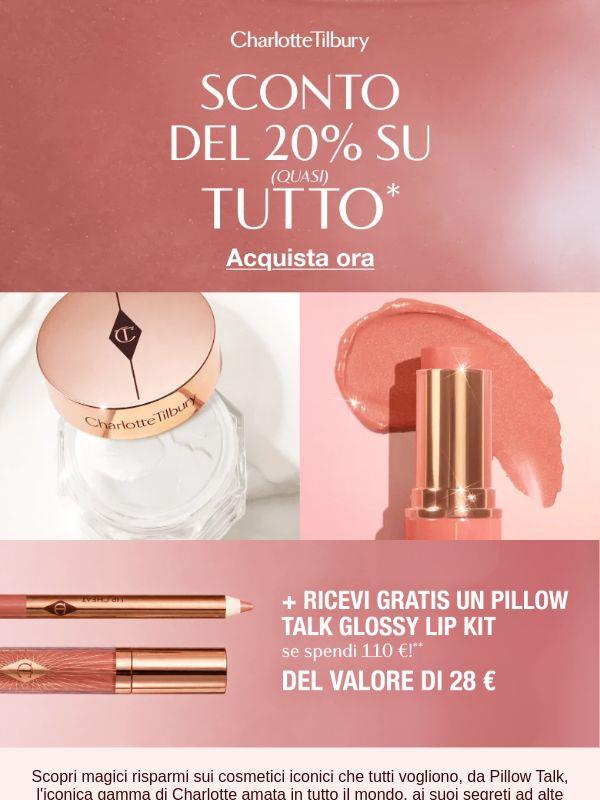 -20% sulle icone di bellezza di Charlotte amate in tutto il mondo 🌟