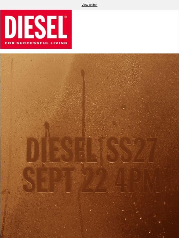Save The Date | Diesel Spring Summer 2027 Runway Show