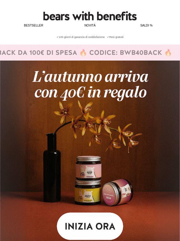 40€ di sconto? Sì, grazie.