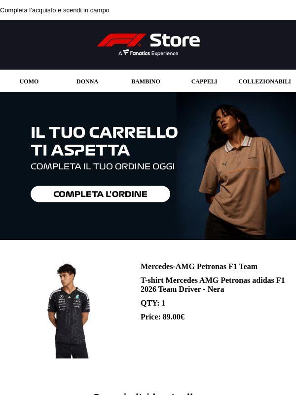 Ottime notizie: il tuo carrello è ancora qui!