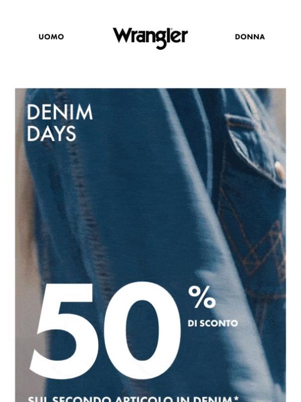 Denim Days: risparmia sui tuoi capi in denim preferiti