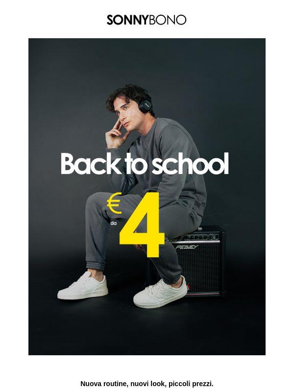 Back to School: da 4€  💣