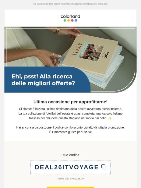 Prima che l’estate finisca…