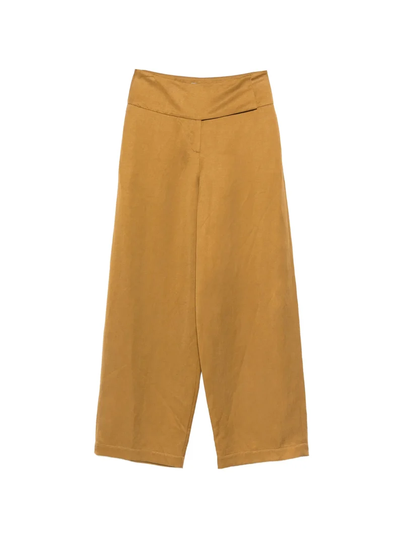 ALYSI - Alysi - Pantaloni Arancio e Neri da Donna