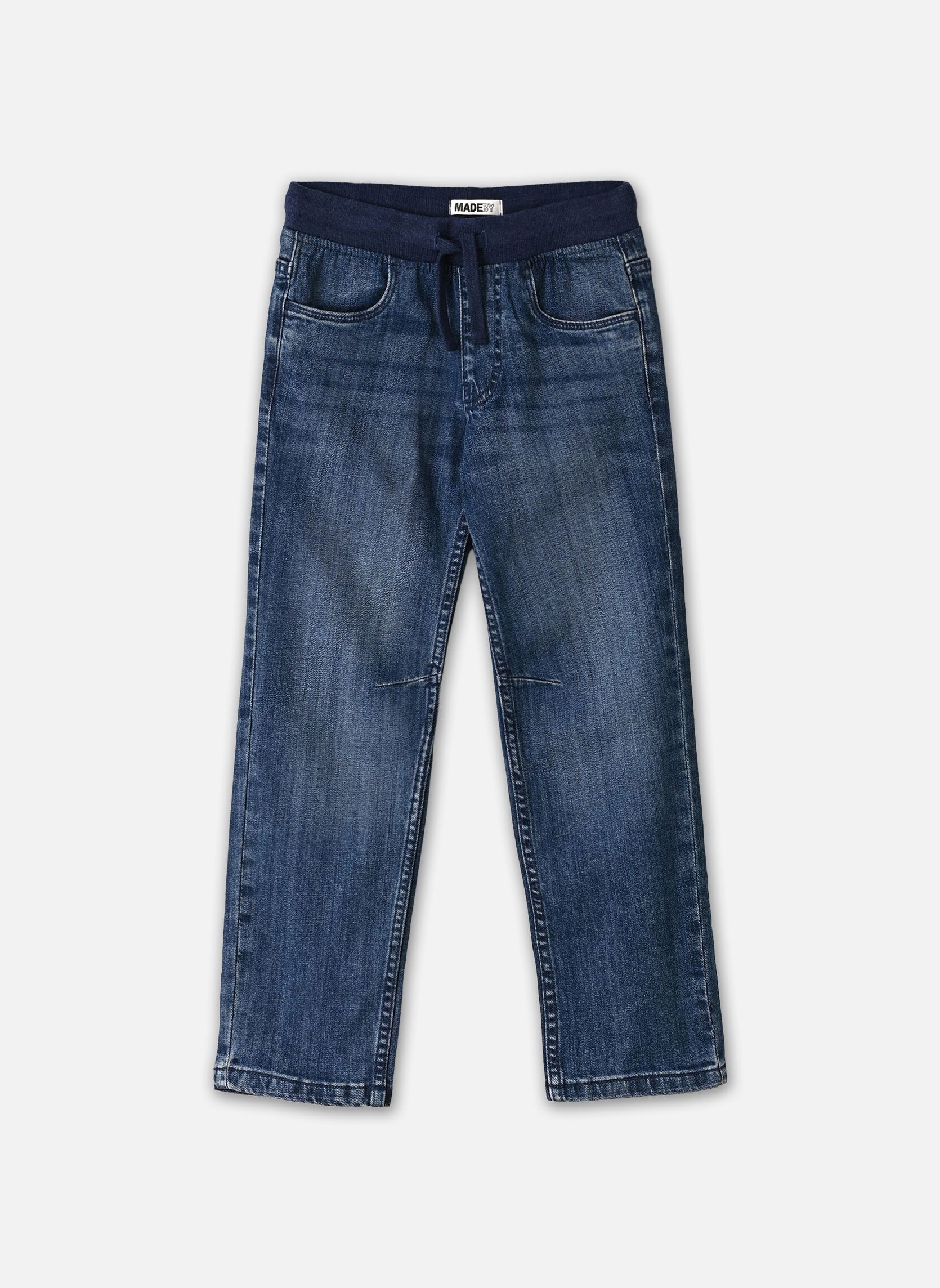 HECHO POR Jeans rectos PJEAN-ELASTIQUE niño azul