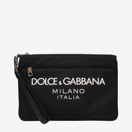 Dolce&Gabbana Clutches Men Nylon Black
