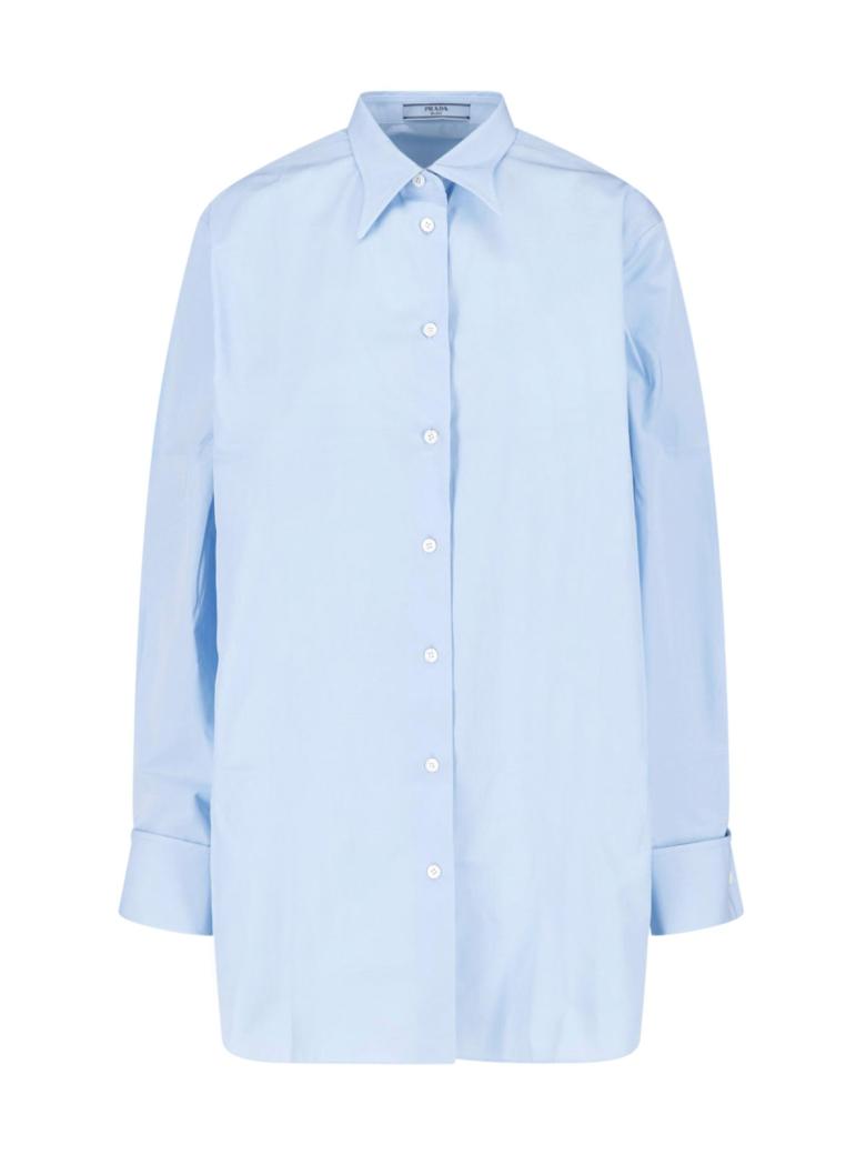 Prada - Camicia in popeline di cotone