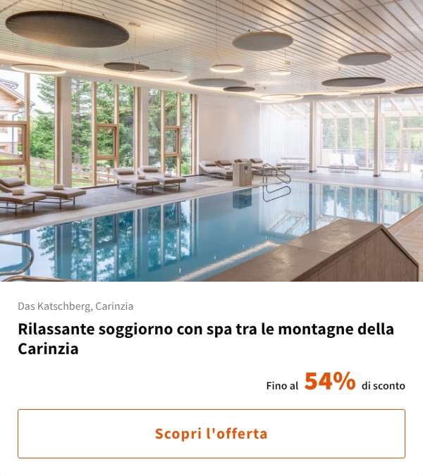 Rilassante soggiorno con spa tra le montagne della Carinzia