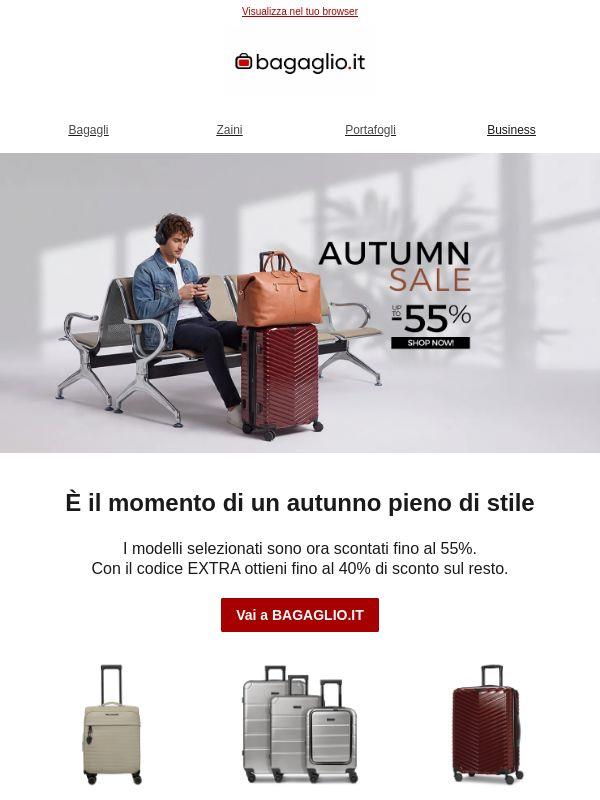 Ispirazioni d'autunno: fino al 55% di sconto sui tuoi marchi preferiti ✨
