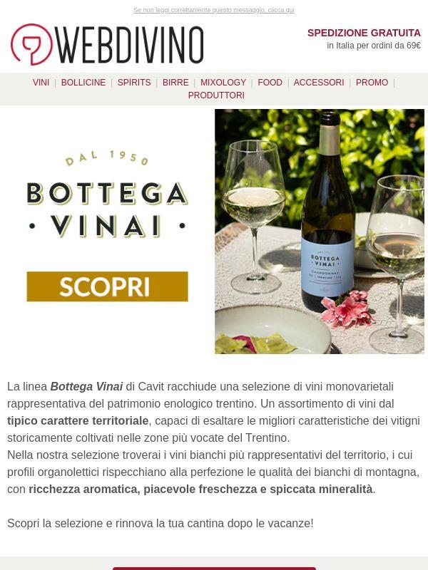 Bottega Vinai ☀️ Bianchi trentini da scoprire