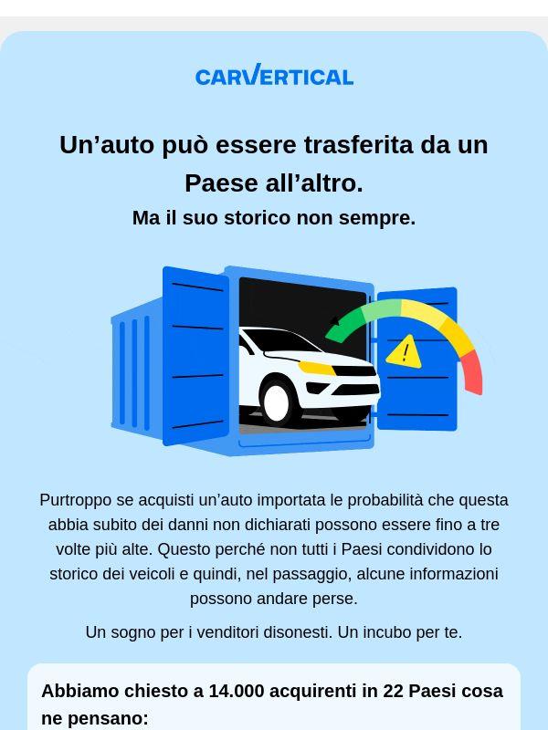 La tua auto è giunta a destinazione
