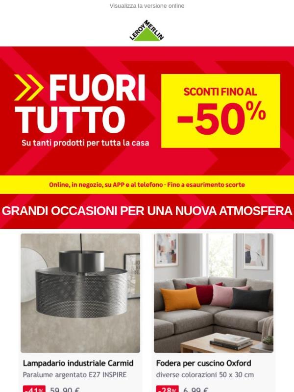 SCONTI fino al -50%: è FUORI TUTTO 💥