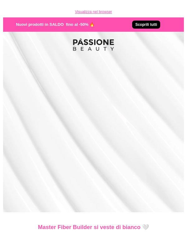 MASTER FIBER BUILDER 💅 Scopri la nuova nuance White